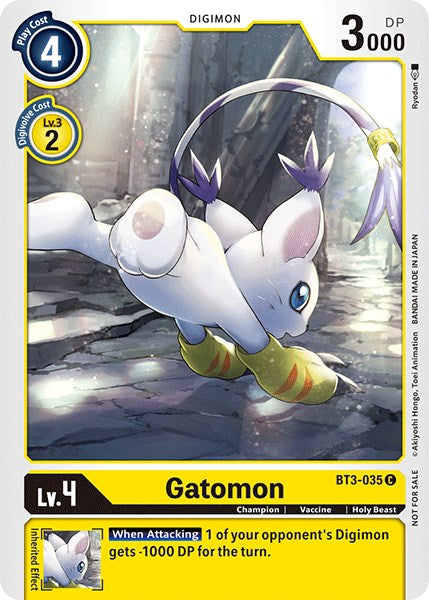 Gatomon - BT3-035 (Official Tournament Pack Vol.3) [BT3-035] [Release Special Booster] Normal