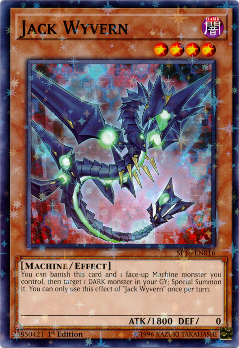 Jack Wyvern [SP18-EN016] Starfoil Rare - Duel Kingdom