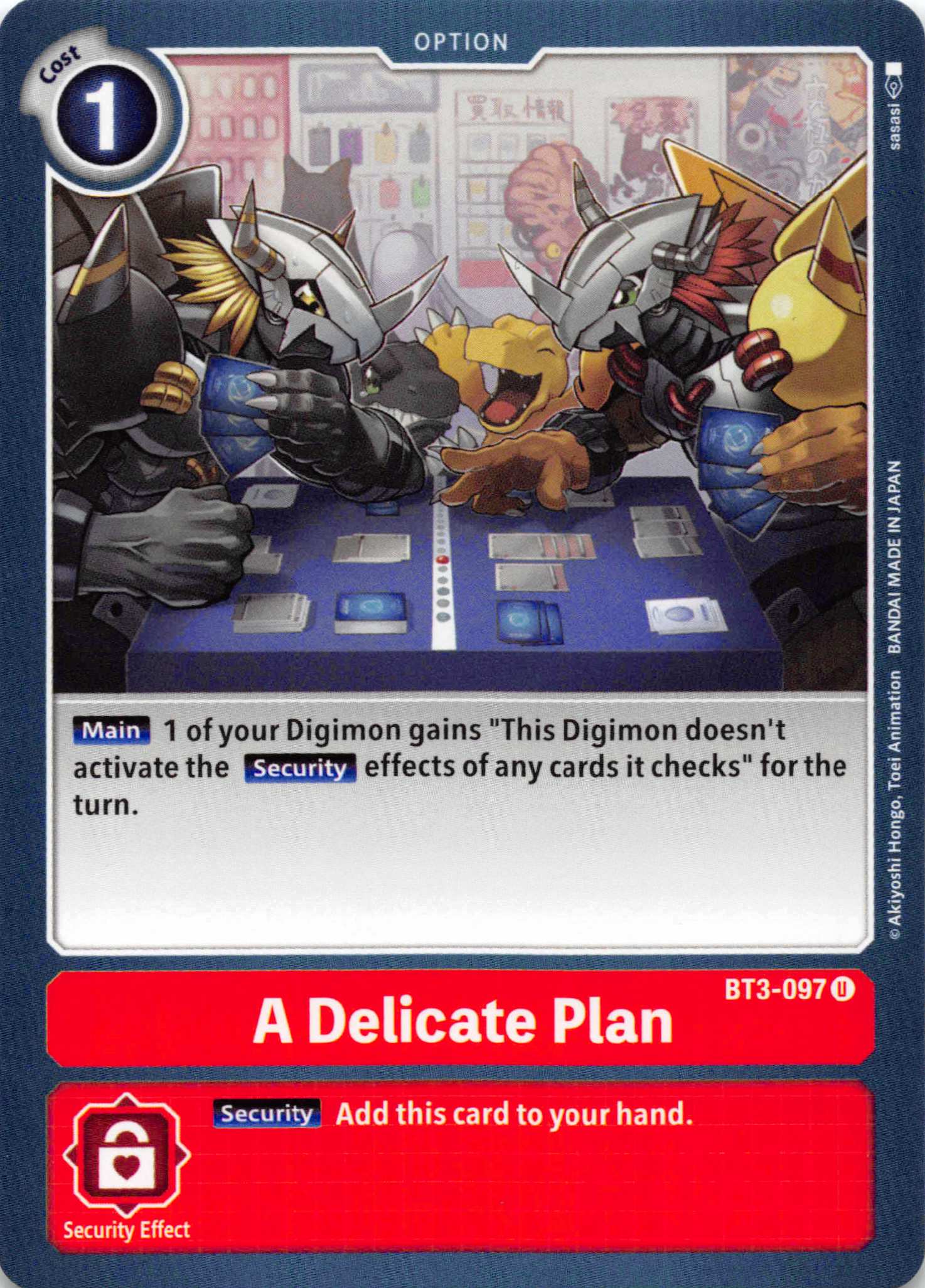 A Delicate Plan [BT3-097] [Revision Pack 2021] Normal