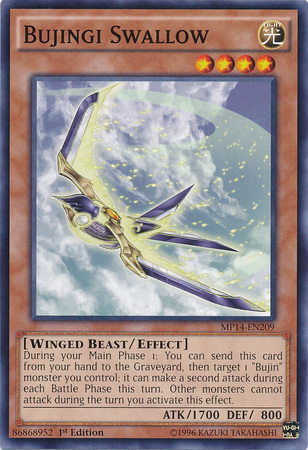 Bujingi Swallow [MP14-EN209] Common - Duel Kingdom