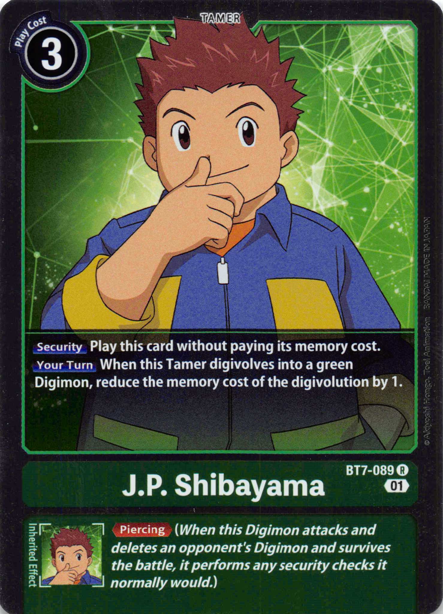 J.P. Shibayama [BT7-089] [Next Adventure] Foil