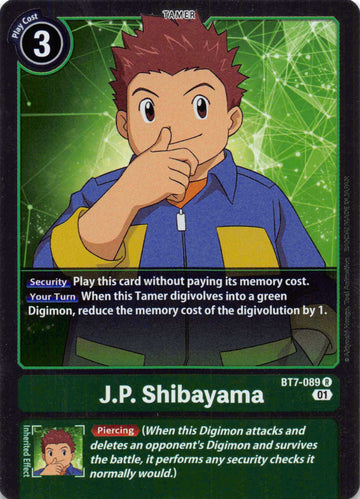 J.P. Shibayama [BT7-089] [Next Adventure] Foil