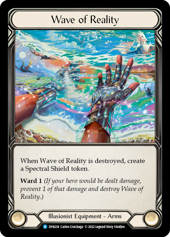 Wave of Reality [DYN214] (Dynasty)  Cold Foil