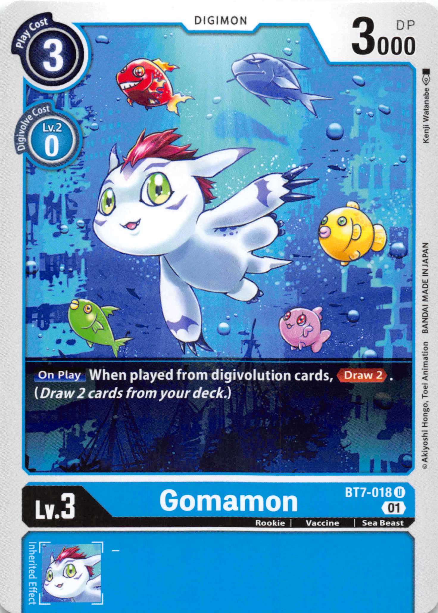 Gomamon [BT7-018] [Next Adventure] Normal
