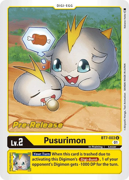 Pusurimon [BT7-003] [Next Adventure Pre-Release Cards] Foil