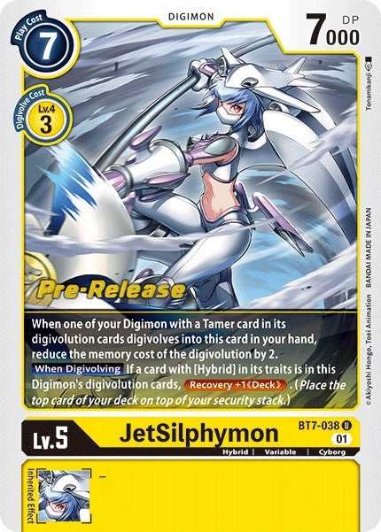 JetSilphymon [BT7-038] [Next Adventure Pre-Release Cards] Normal