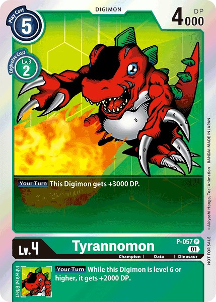 Tyrannomon (Official Tournament Pack Vol.4) [P-057] [Digimon Promotion Cards] Normal