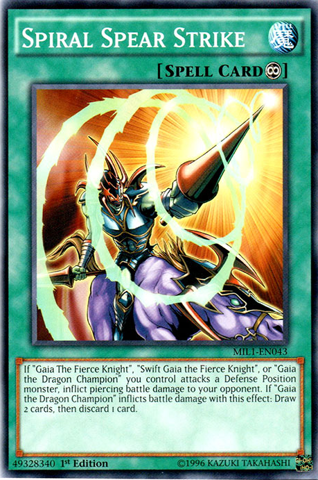 Spiral Spear Strike [MIL1-EN043] Common - Duel Kingdom