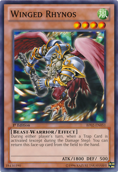 Winged Rhynos [BP02-EN051] Mosaic Rare - Duel Kingdom