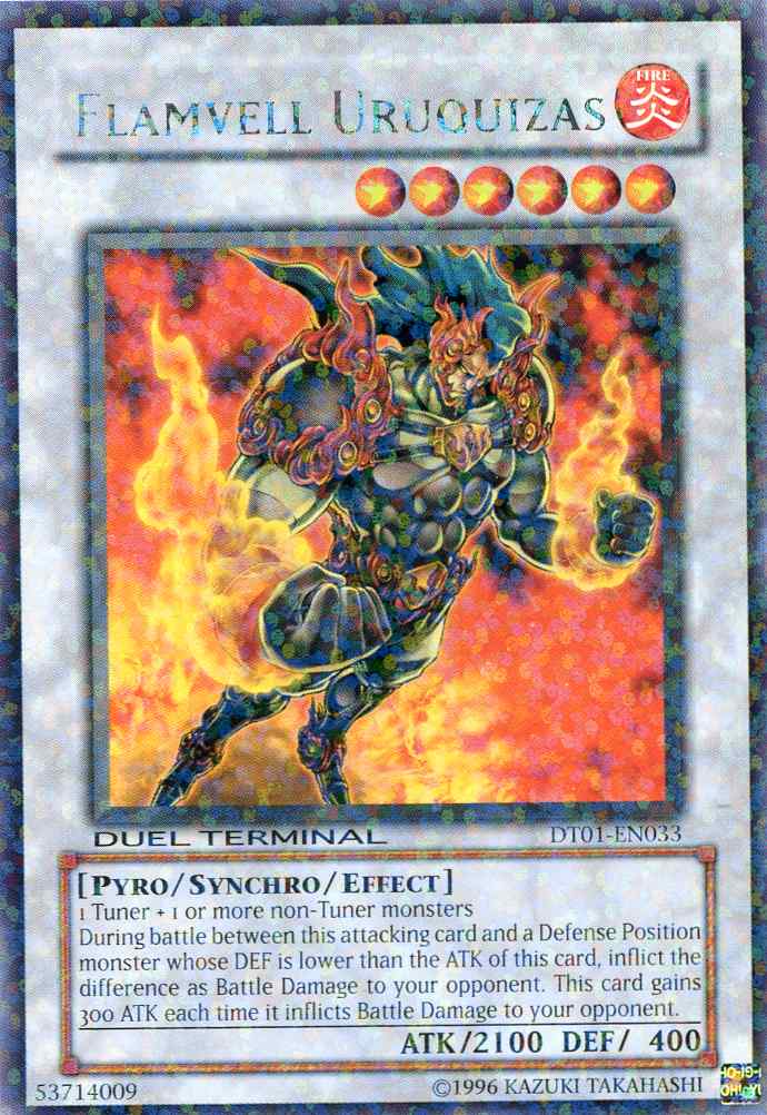 Flamvell Uruquizas [DT01-EN033] Rare - Duel Kingdom