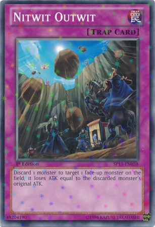 Nitwit Outwit [SP13-EN038] Starfoil Rare - Duel Kingdom