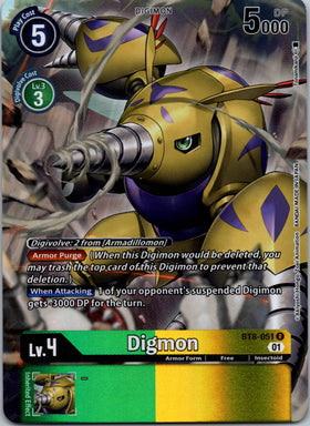 Digmon (Alternate Art) [BT8-051] [New Awakening] Foil