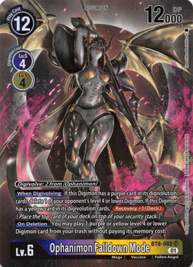 Ophanimon Falldown Mode (Alternate Art) [BT8-082] [New Awakening] Foil