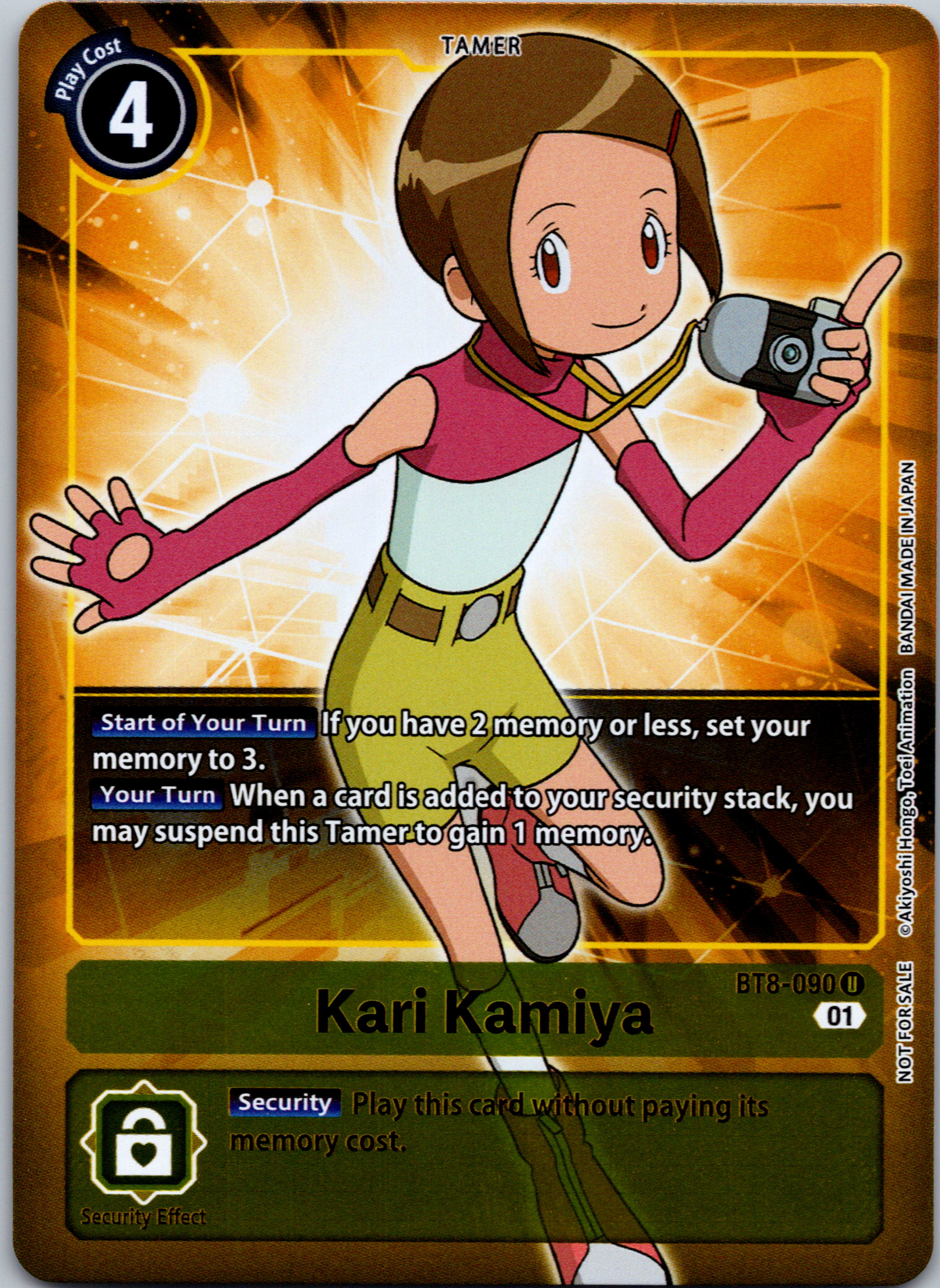 Kari Kamiya (Box Topper) [BT8-090] [New Awakening] Foil