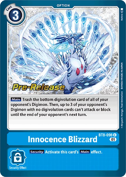 Innocence Blizzard [BT8-098] [New Awakening Pre-Release Cards] Normal