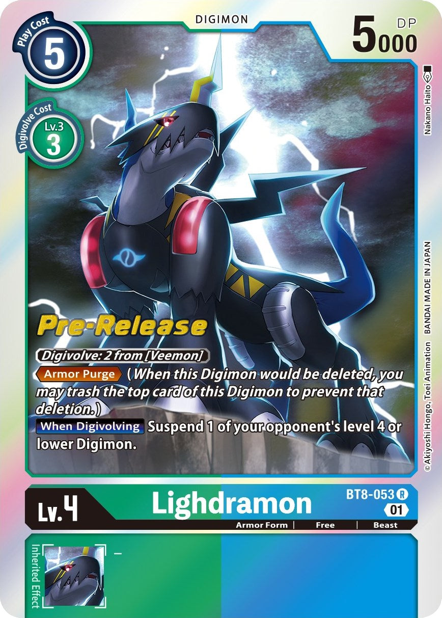 Lighdramon [BT8-053] [New Awakening Pre-Release Cards] Normal