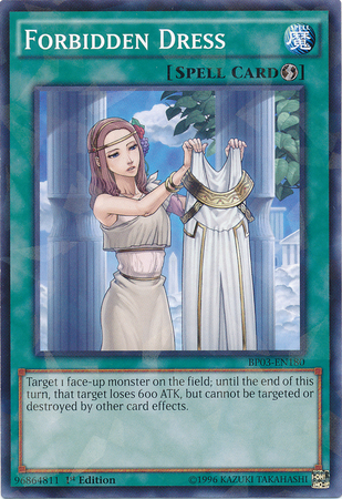 Forbidden Dress [BP03-EN180] Shatterfoil Rare - Duel Kingdom