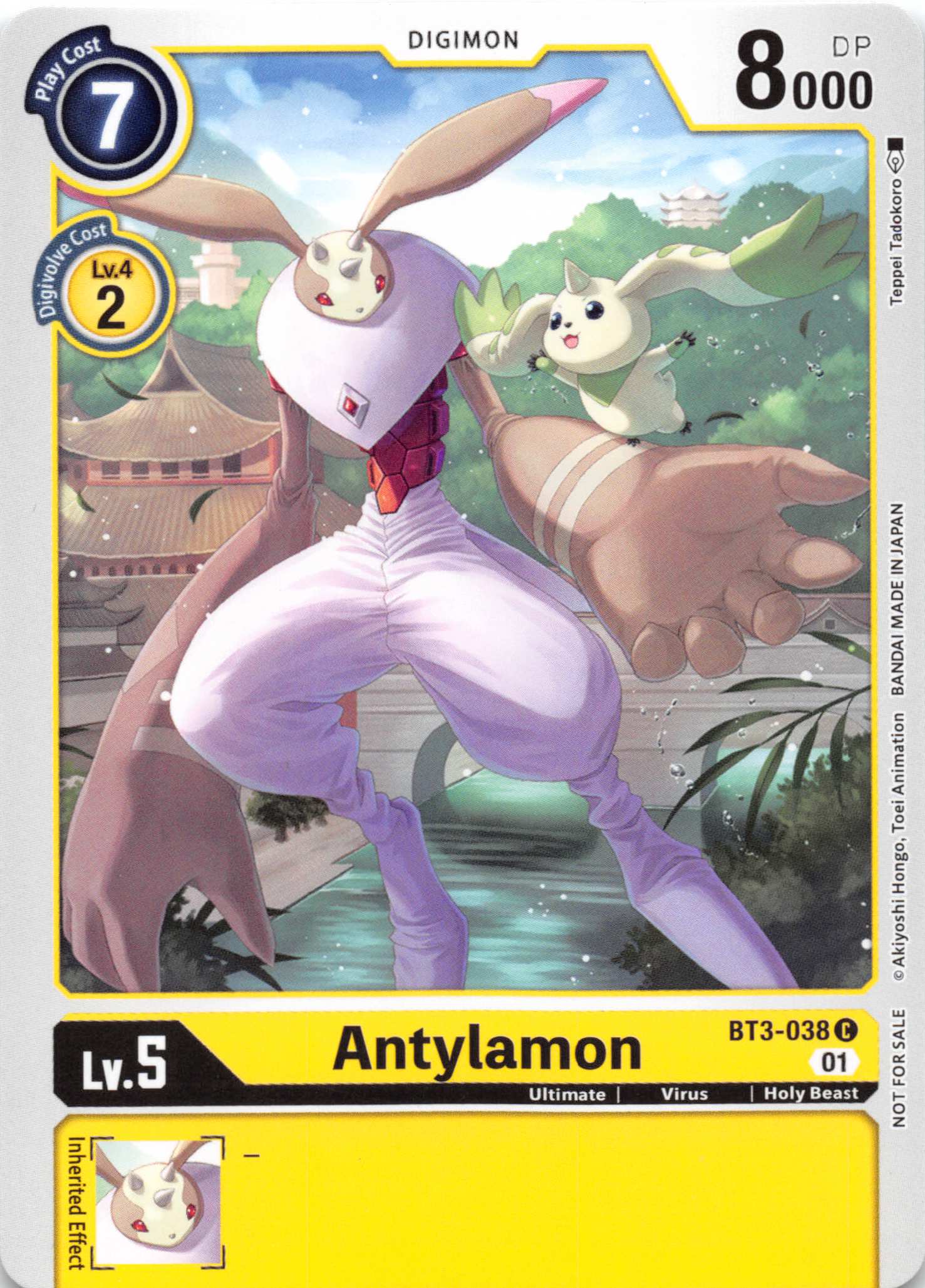 Antylamon - BT3-038 (Winner Pack New Awakening) [BT3-038] [Release Special Booster] Normal