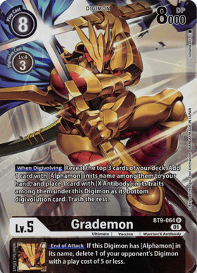 Grademon (Alternate Art) [BT9-064] [X Record] Foil