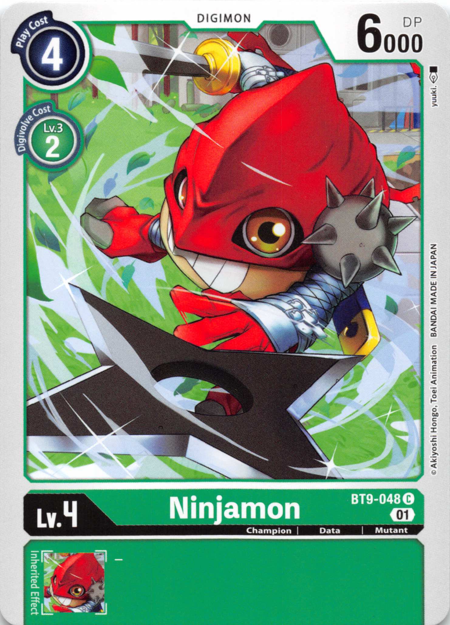 Ninjamon [BT9-048] [X Record] Normal