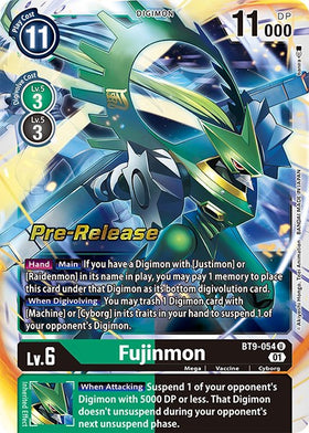 Fujinmon [BT9-054 U] [X Record Pre-Release Cards] Foil