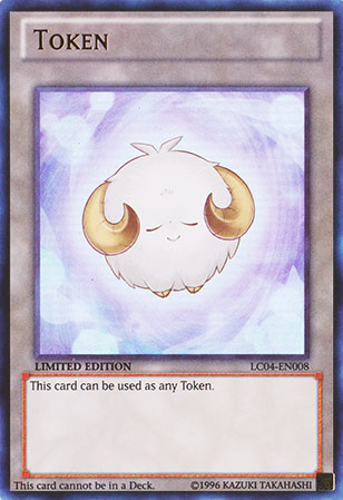 White Lamb Token [LC04-EN008] Ultra Rare - Duel Kingdom