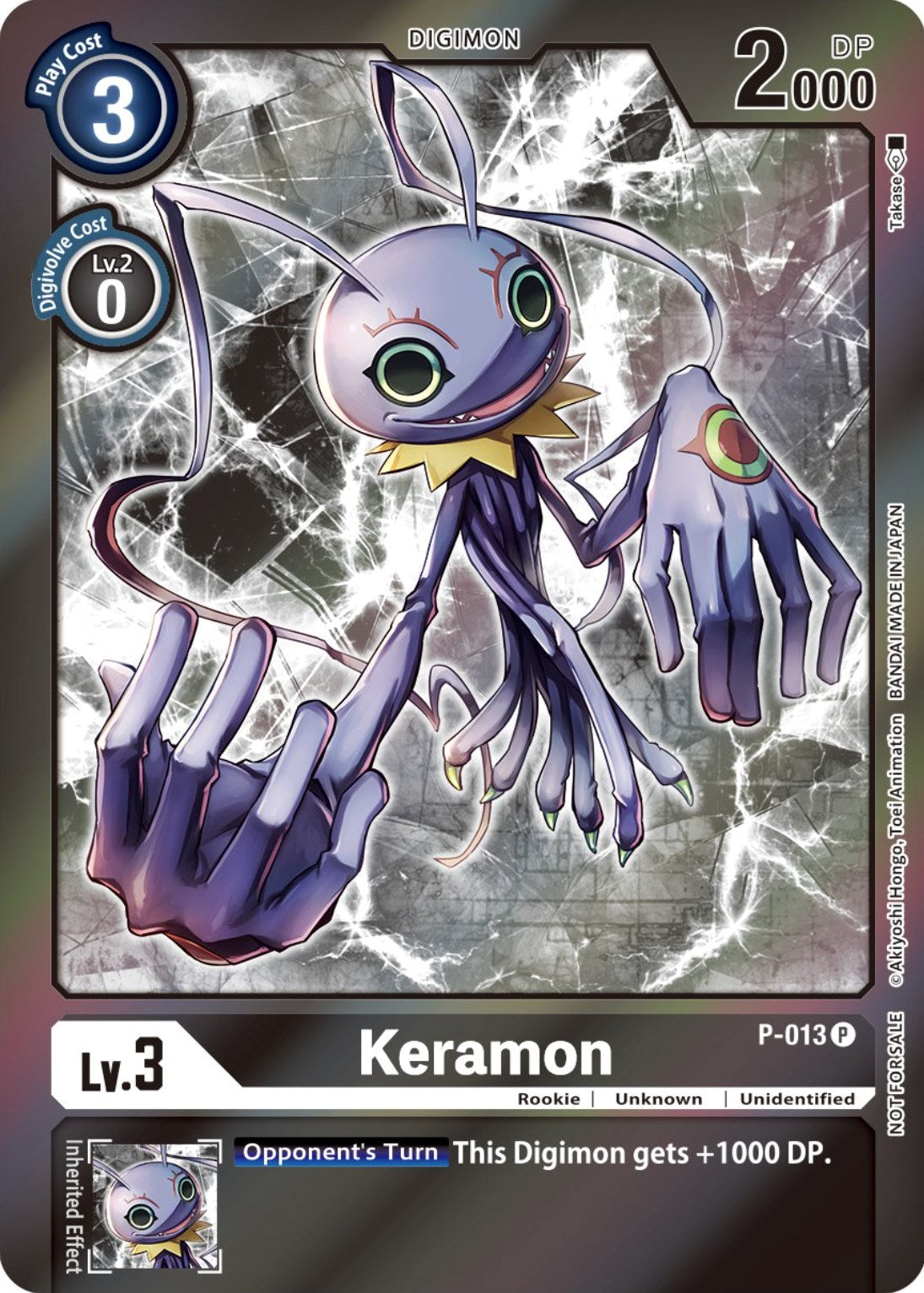 Keramon - P-013 (Event Pack 3) [P-013] [Digimon Promotion Cards] Foil