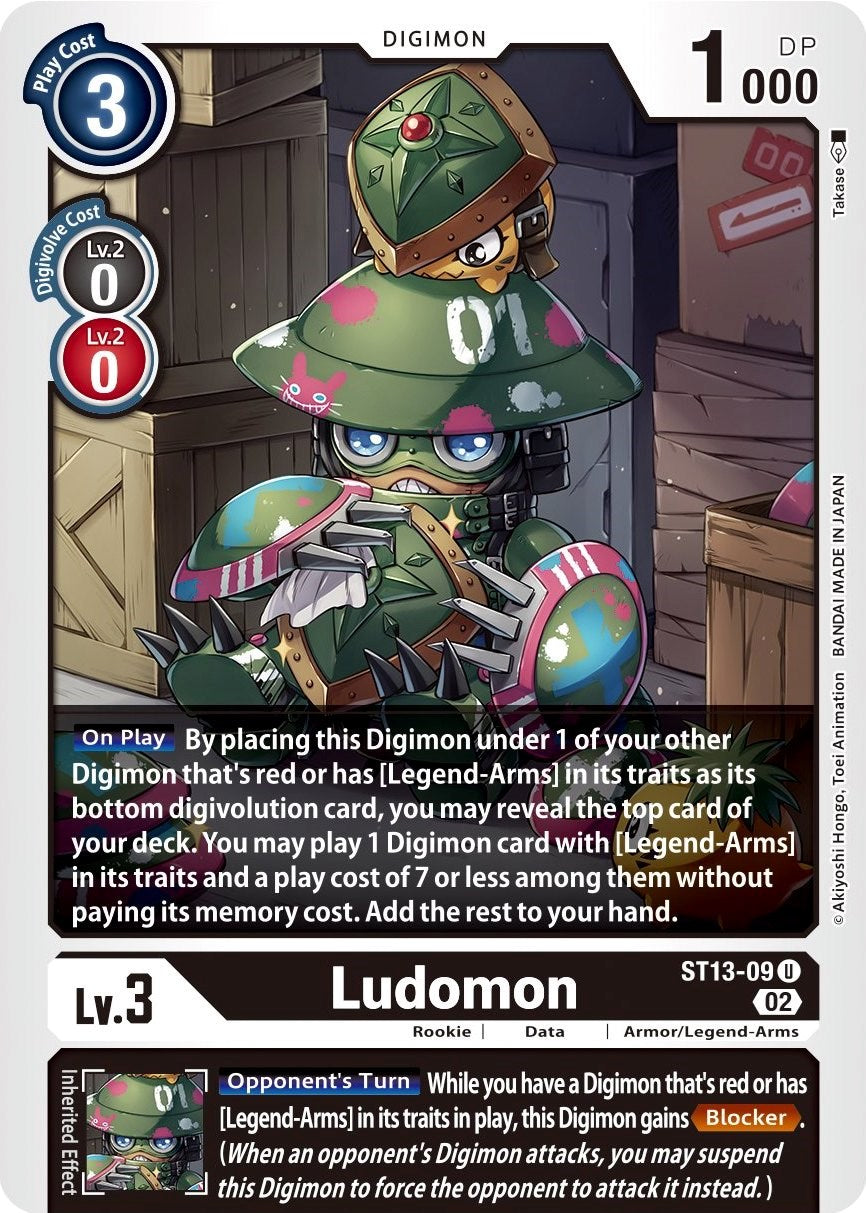 Ludomon [ST13-09] [Starter Deck 13: Ragnaloardmon] Normal