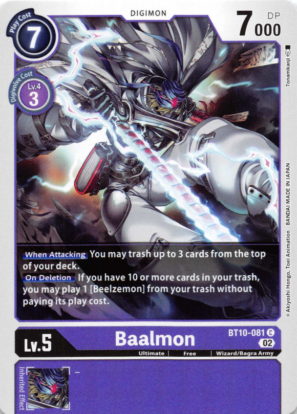 Baalmon [BT10-081] [Xros Encounter] Normal