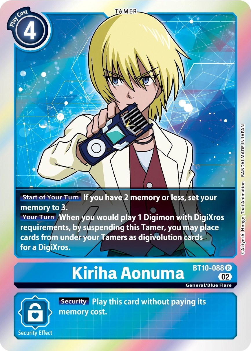 Kiriha Aonuma [BT10-088] [Xros Encounter] Foil