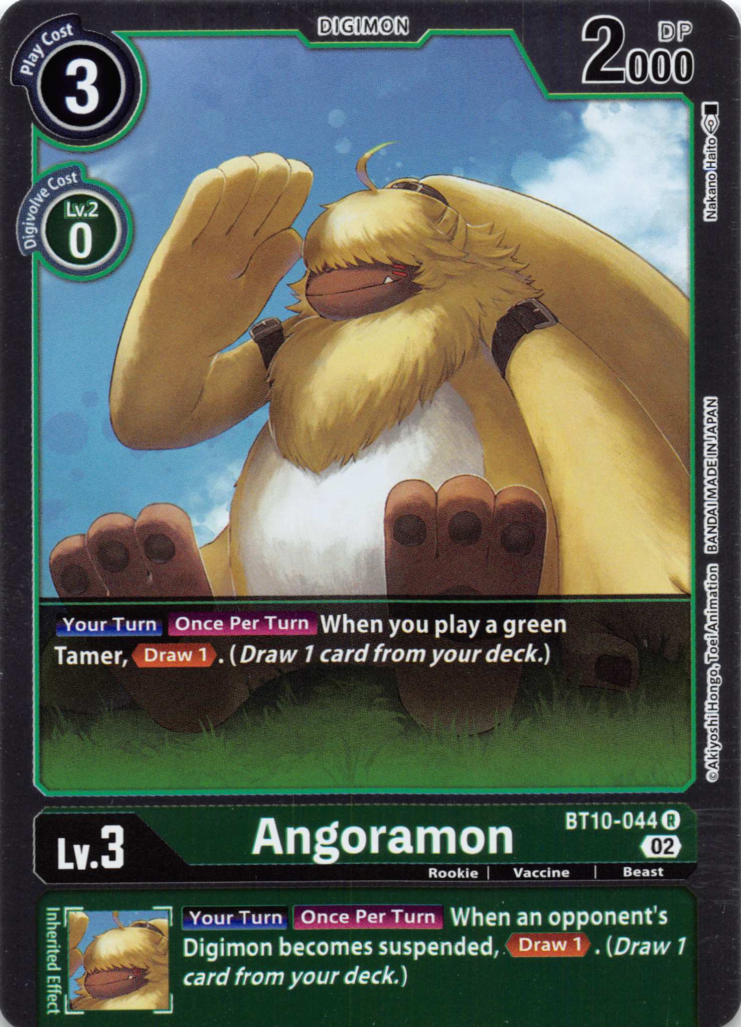 Angoramon [BT10-044] [Xros Encounter] Foil