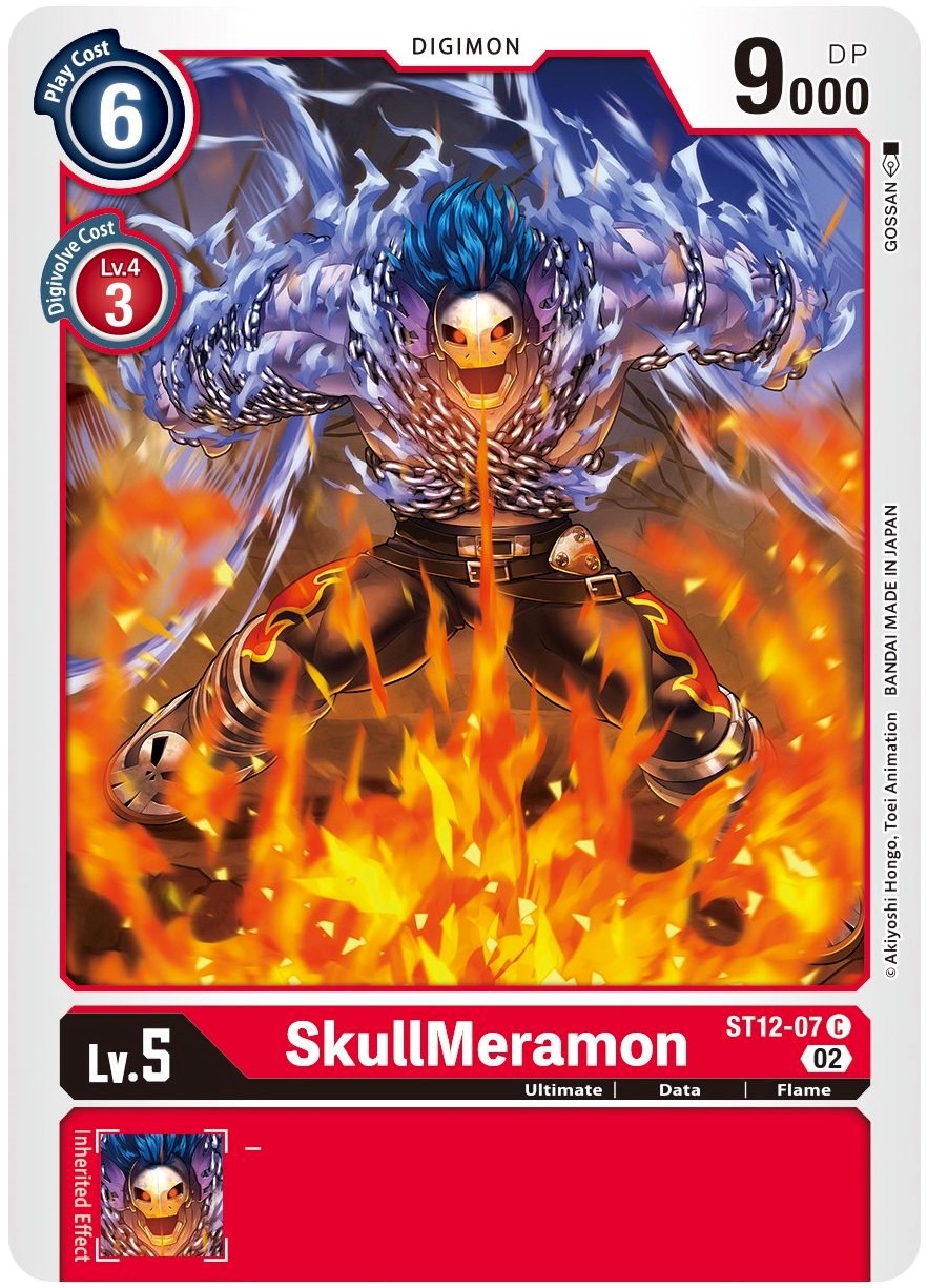 SkullMeramon [ST12-07] [Starter Deck 12: Jesmon] Normal