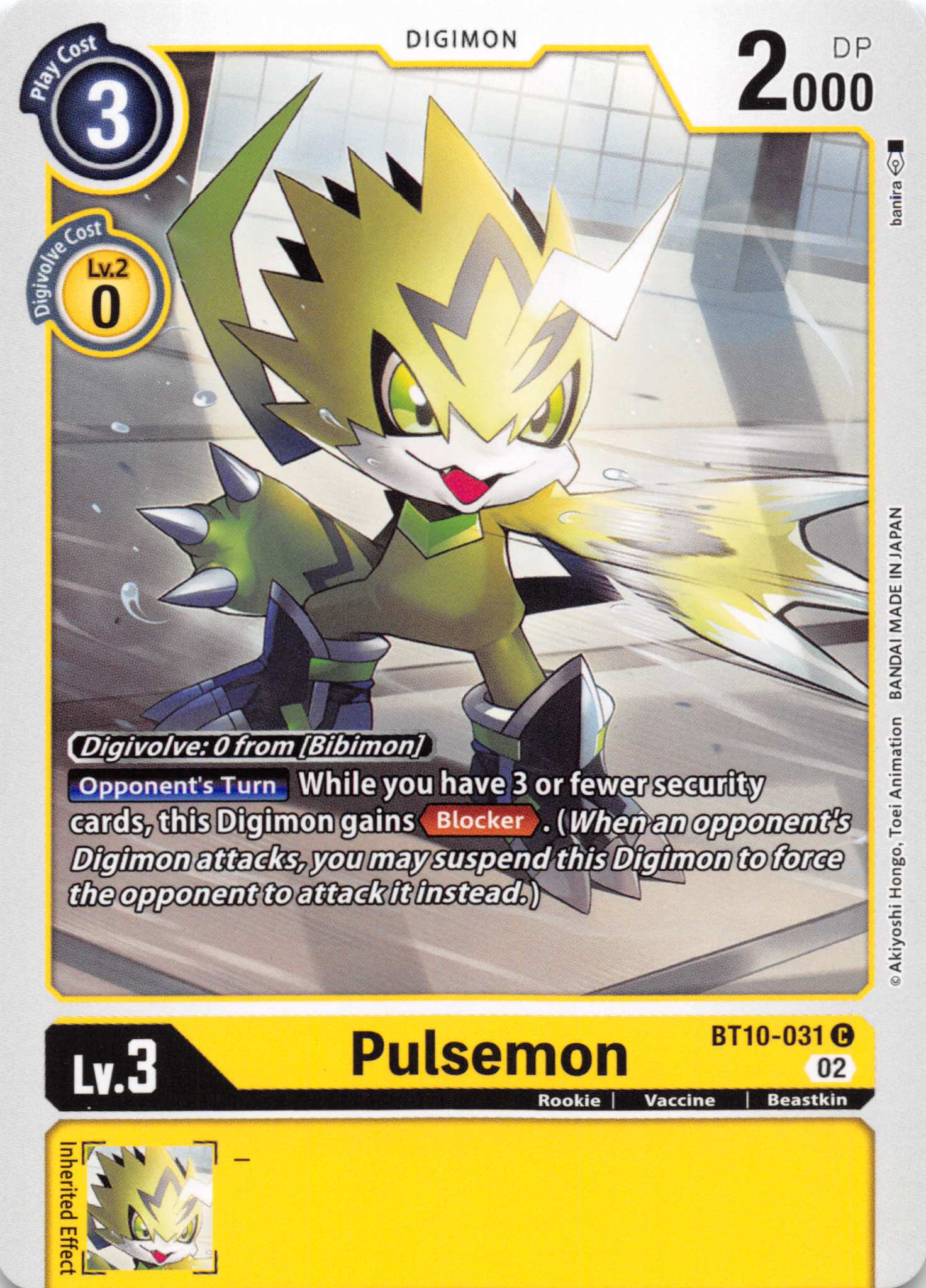 Pulsemon [BT10-031] [Xros Encounter] Normal