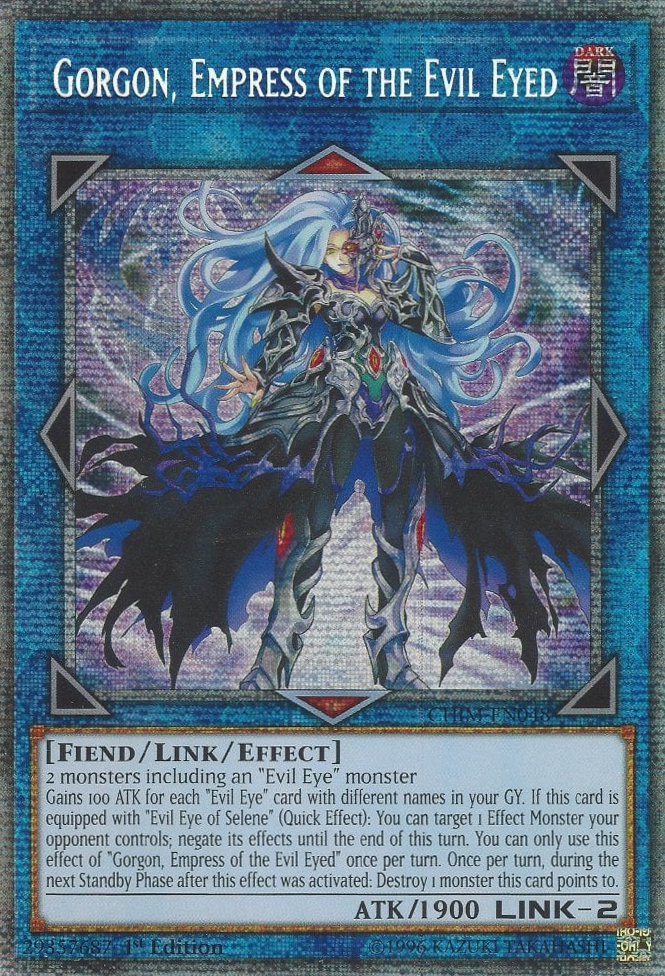 Gorgon, Empress of the Evil Eyed (Starlight Rare) [CHIM-EN048] Starlight Rare - Duel Kingdom