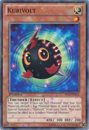 Kurivolt [SP13-EN013] Starfoil Rare - Duel Kingdom