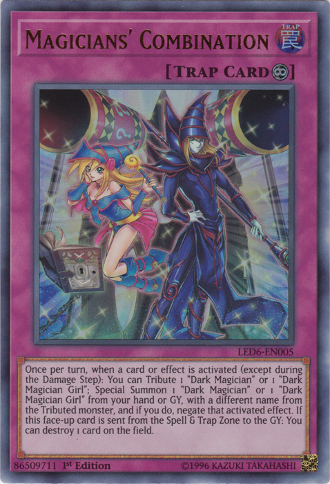 Magicians' Combination [LED6-EN005] Ultra Rare - Duel Kingdom