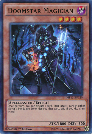 Doomstar Magician [MP15-EN120] Ultra Rare - Duel Kingdom