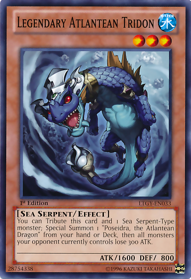 Legendary Atlantean Tridon [LTGY-EN033] Common - Duel Kingdom