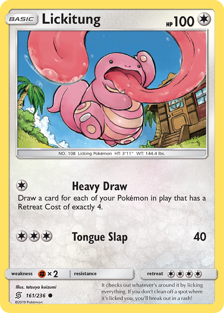 Lickitung (161/236) [Sun & Moon: Unified Minds] - Duel Kingdom