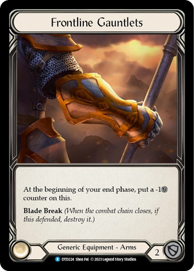 Frontline Gauntlets [DTD224] [Dusk till Dawn]