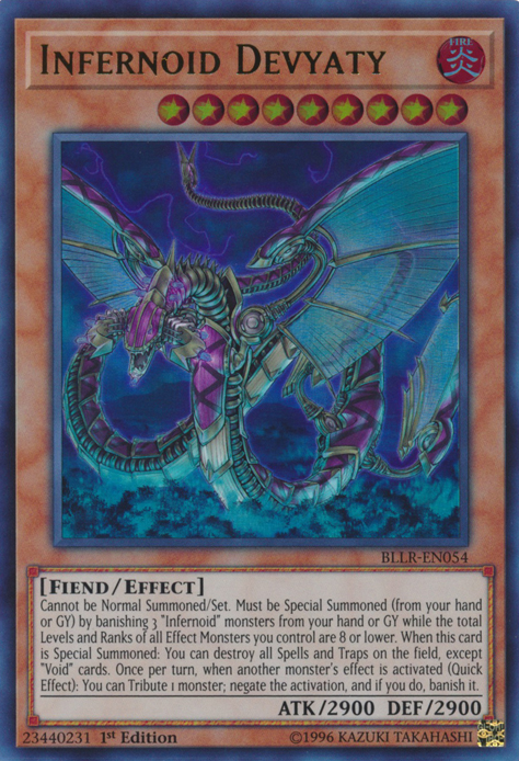 Infernoid Devyaty [BLLR-EN054] Ultra Rare - Duel Kingdom