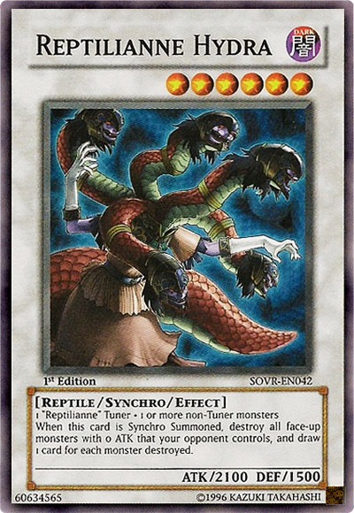 Reptilianne Hydra [SOVR-EN042] Super Rare - Duel Kingdom