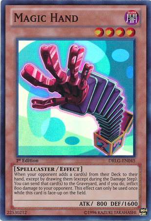 Magic Hand [DRLG-EN045] Super Rare - Duel Kingdom