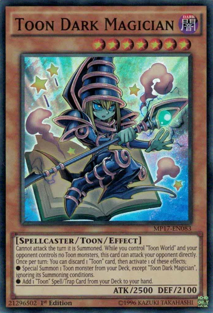 Toon Dark Magician [MP17-EN083] Super Rare - Duel Kingdom