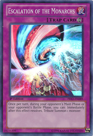 Escalation of the Monarchs [PRIO-EN089] Super Rare - Duel Kingdom