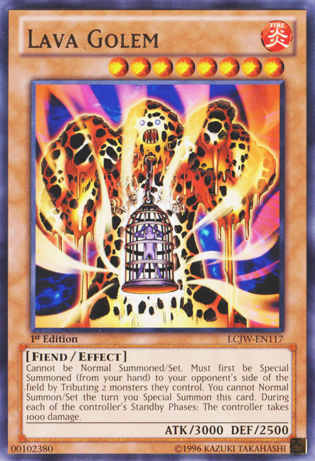 Lava Golem [LCJW-EN117] Rare - Duel Kingdom