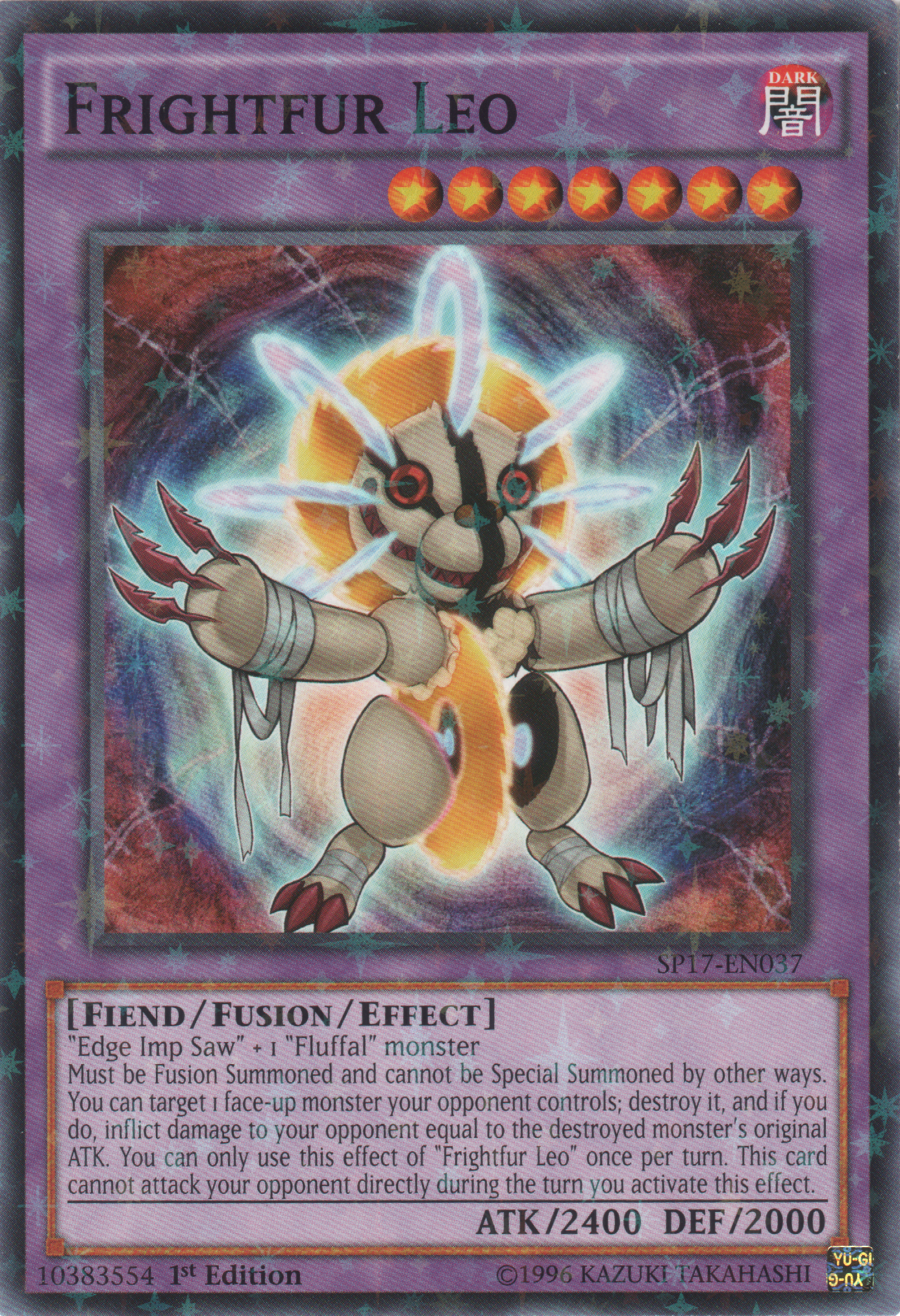 Frightfur Leo [SP17-EN037] Starfoil Rare - Duel Kingdom