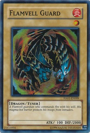 Flamvell Guard [HA01-EN009] Super Rare - Duel Kingdom