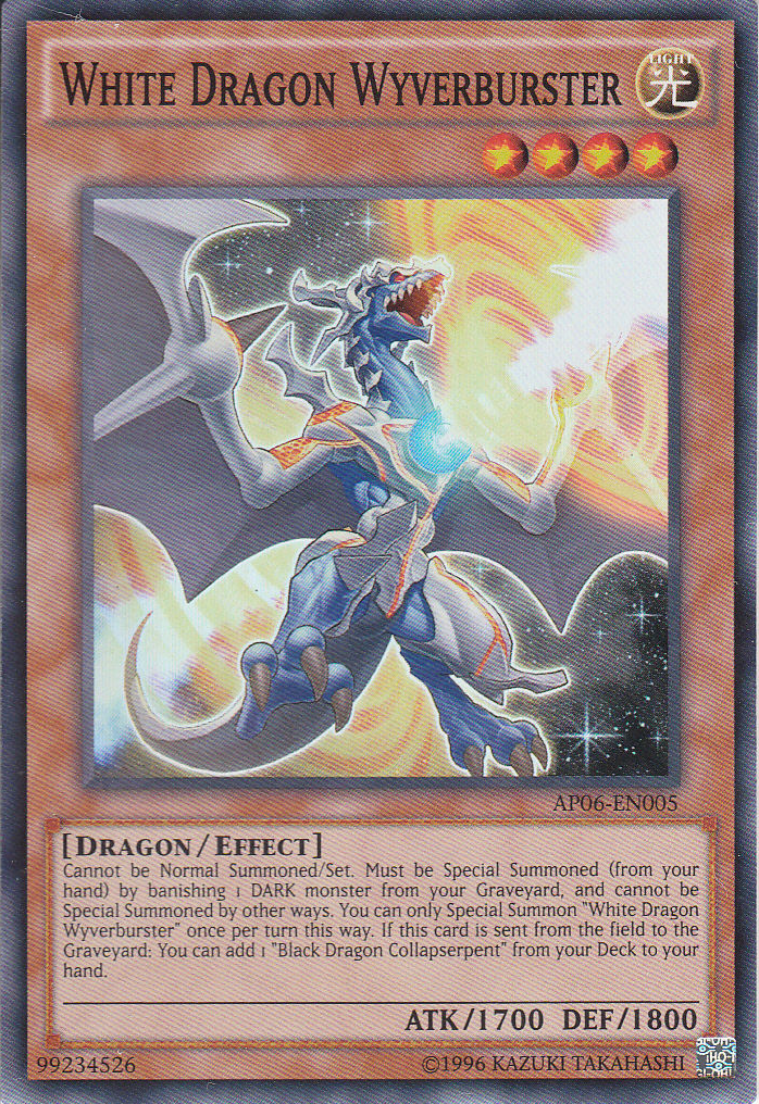 White Dragon Wyverburster [AP06-EN005] Super Rare - Duel Kingdom