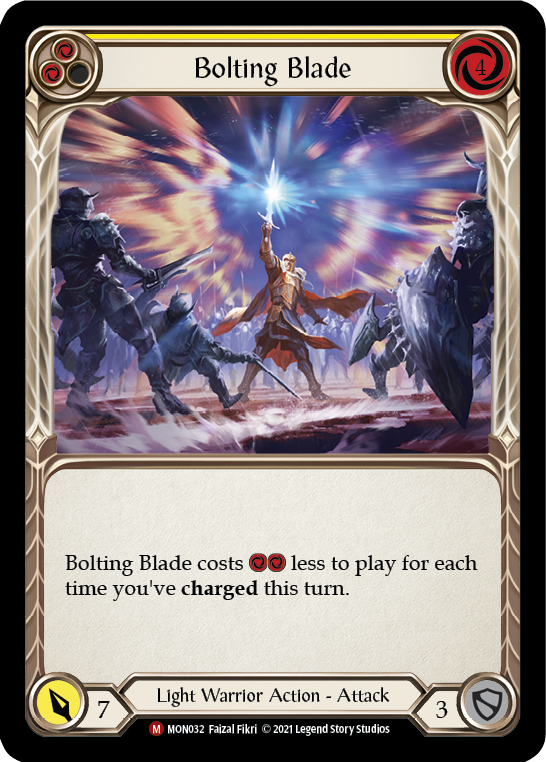 Bolting Blade [MON032] 1st Edition Normal - Duel Kingdom